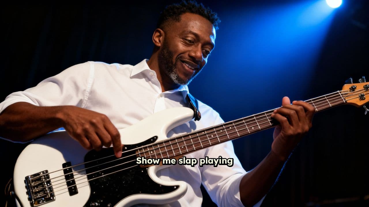 Slapping the Funky Musicman Stingray Bass