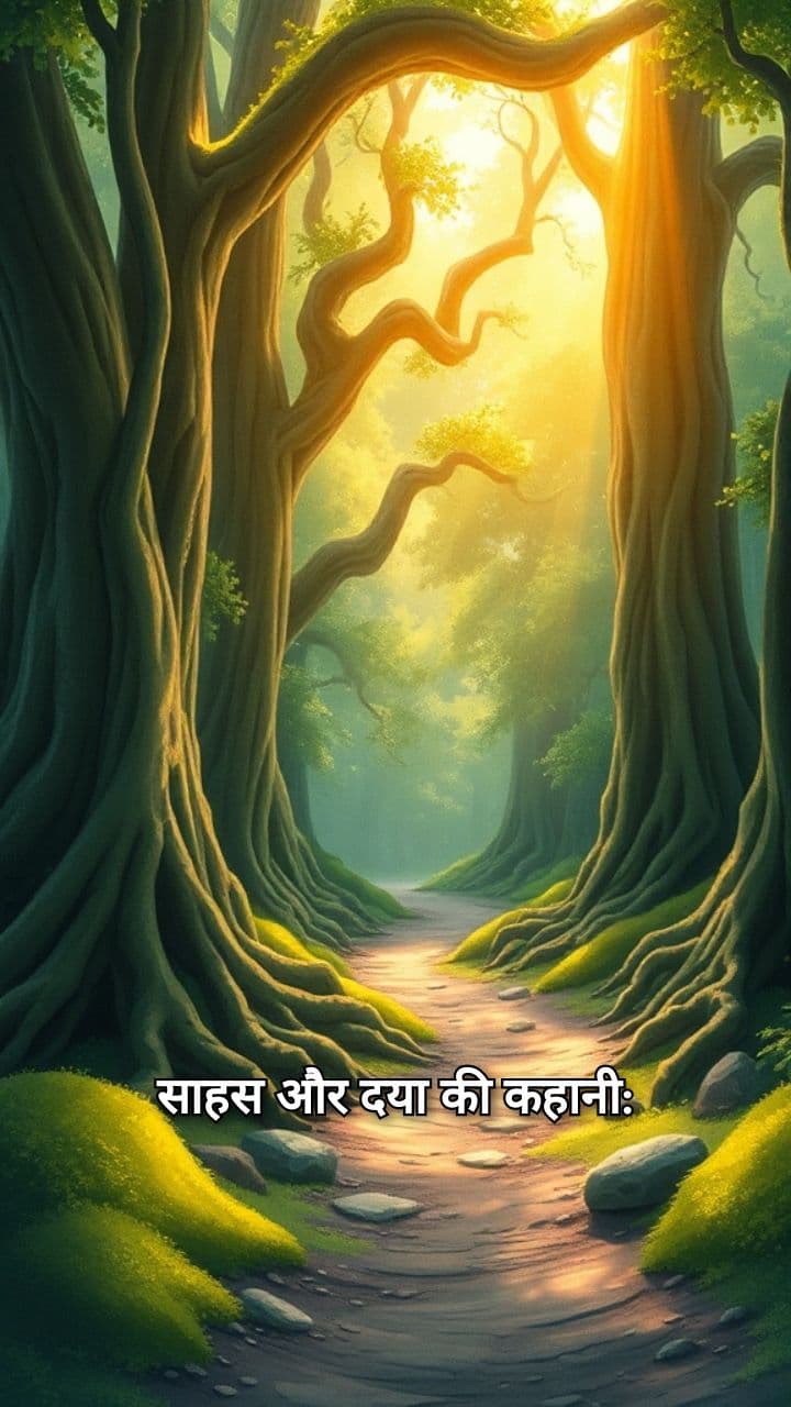 साहस और दया का जंगल रास्ता