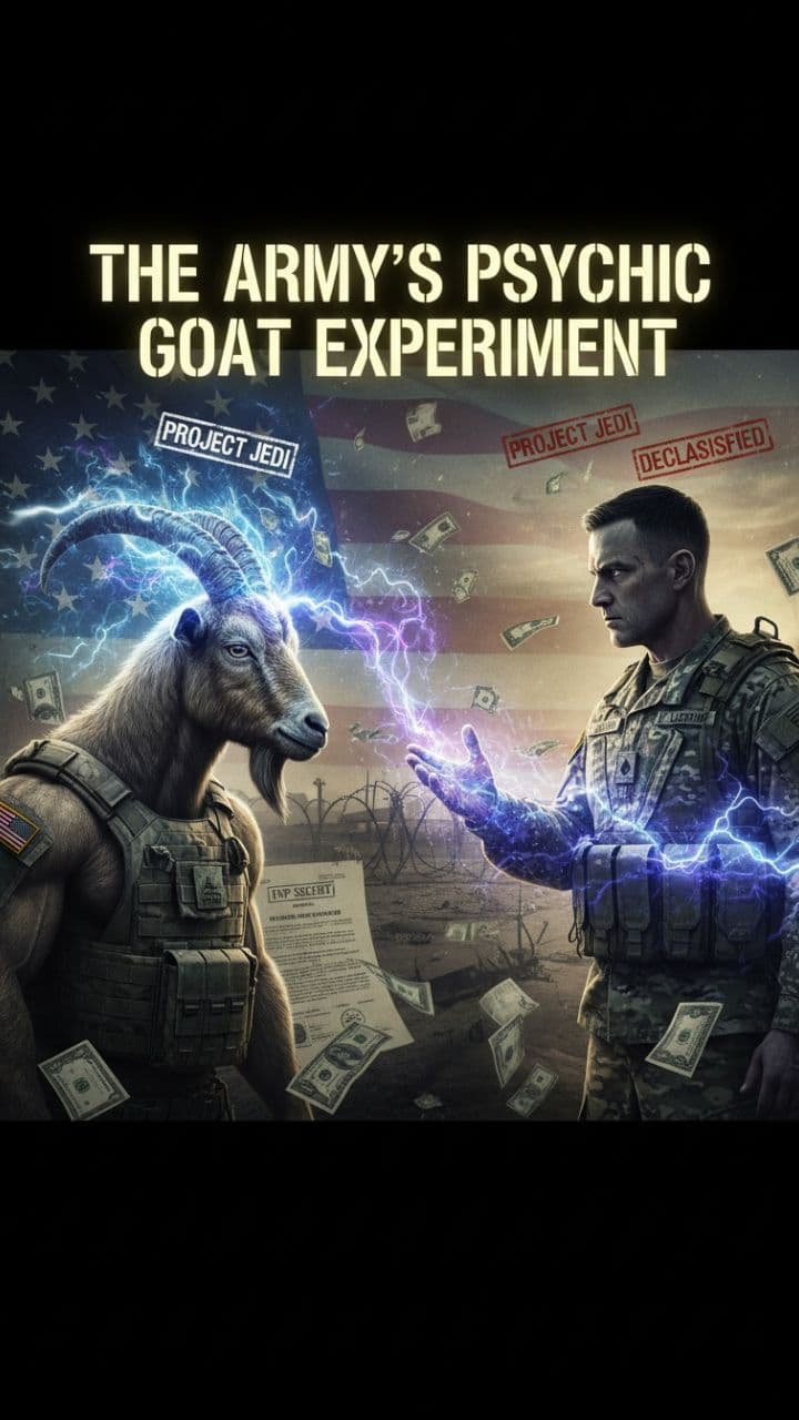 The Army’s Psychic Goat Experiment