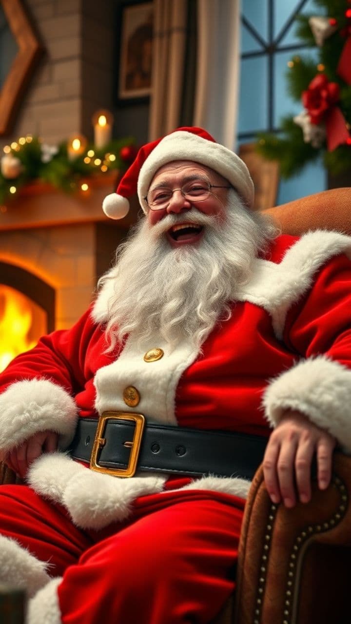 Messaggio di Babbo Natale per Giulia ed Emma