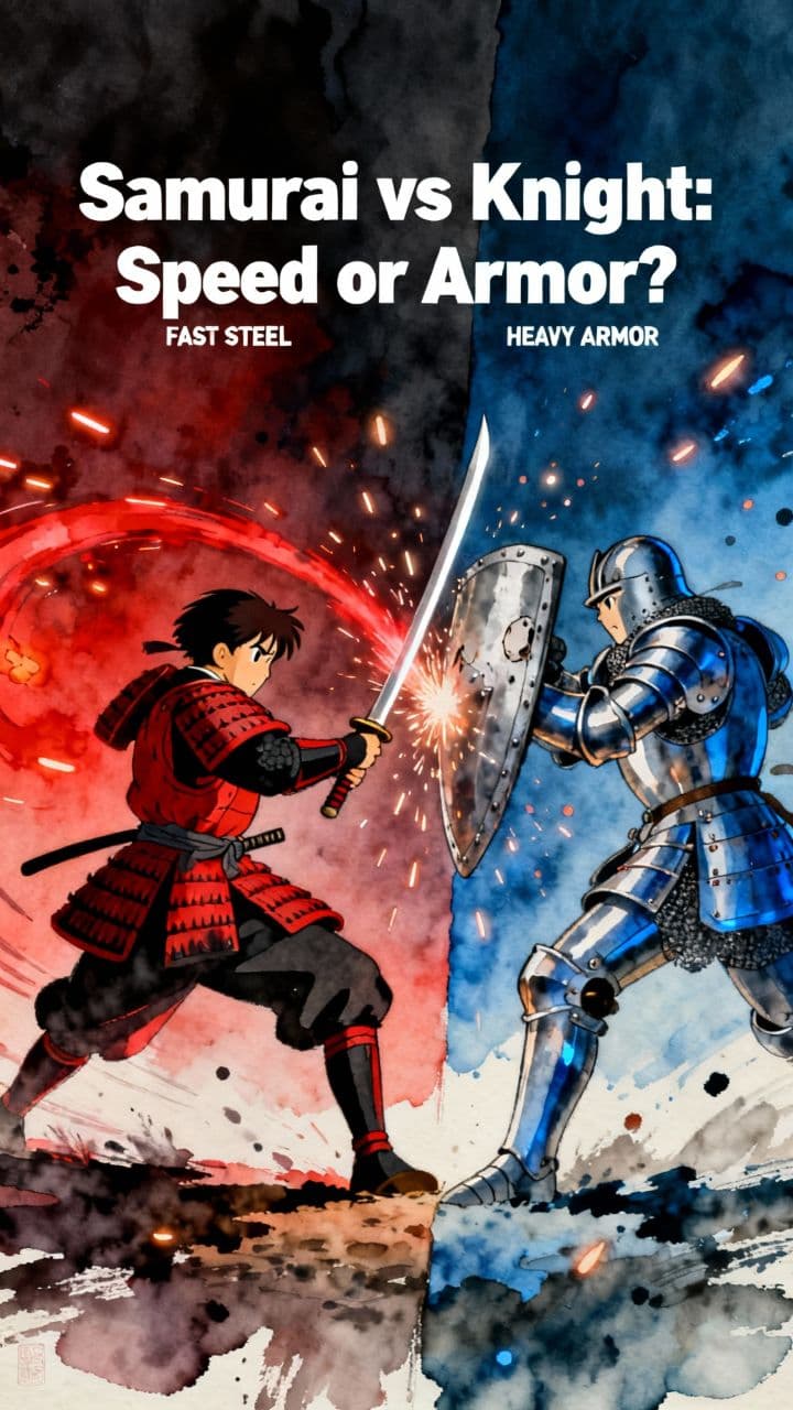 Samurai vs Knight: Speed or Armor?