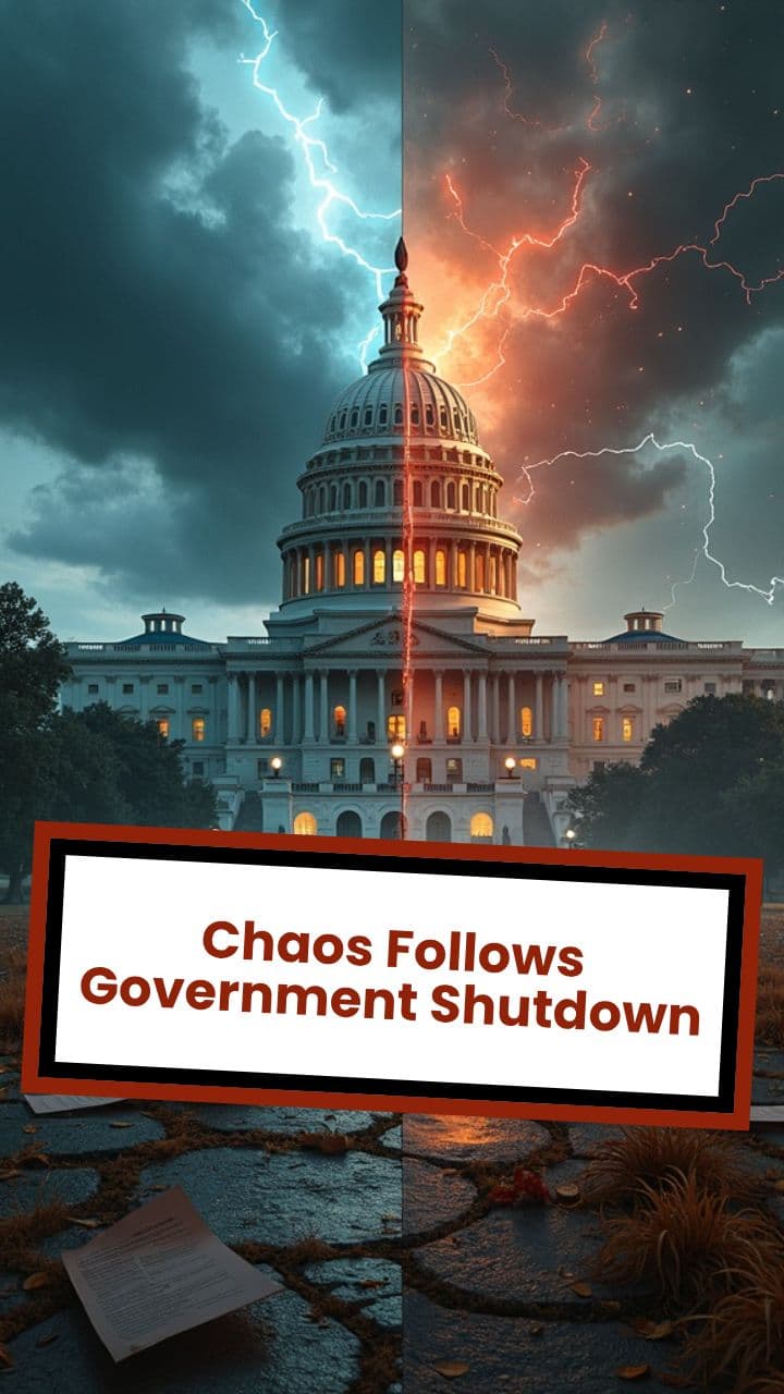 Chaos Follows Government Shutdown