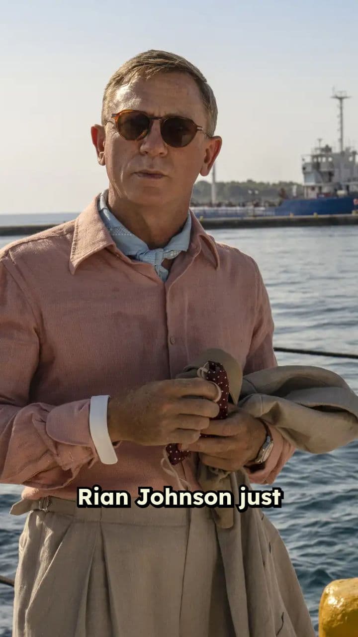 Rian Johnson’s Darker Knives Out Shift