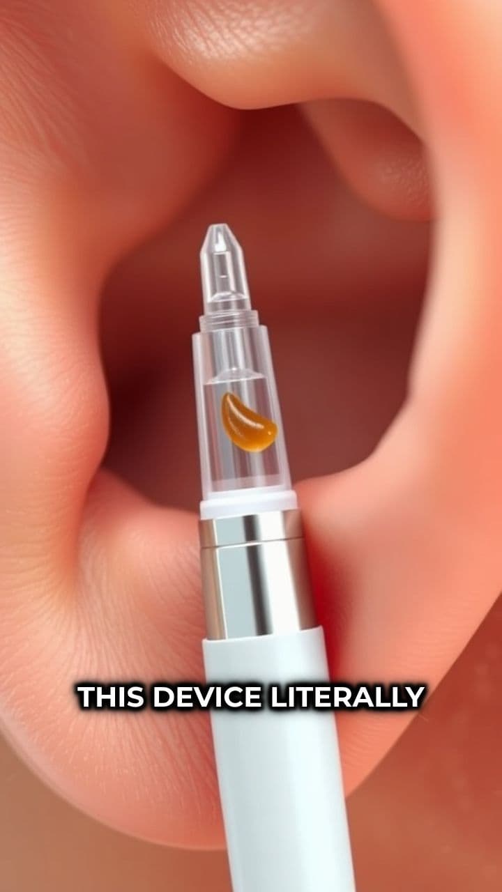 Revolutionary Ear Wax Vacuum Device