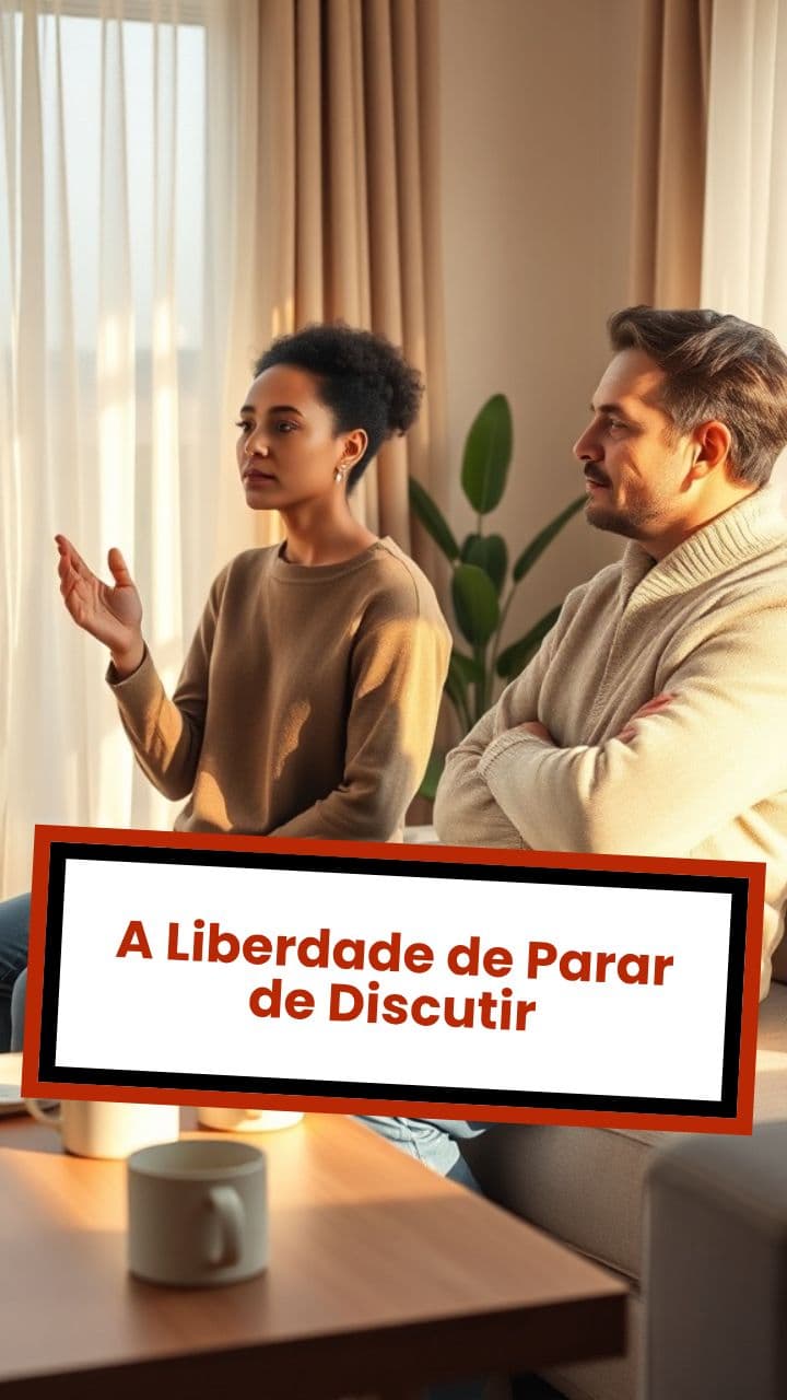 A Liberdade de Parar de Discutir