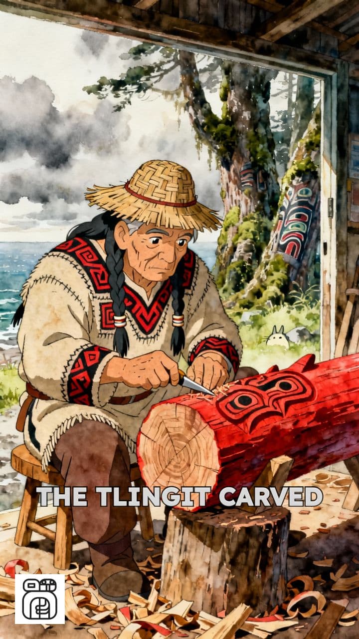 Tlingit Totem Poles: Stories in Wood