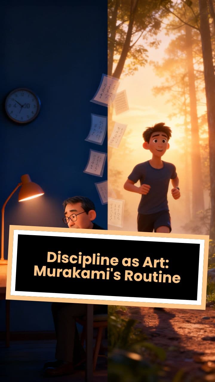 Discipline as Art: Murakami's Routine