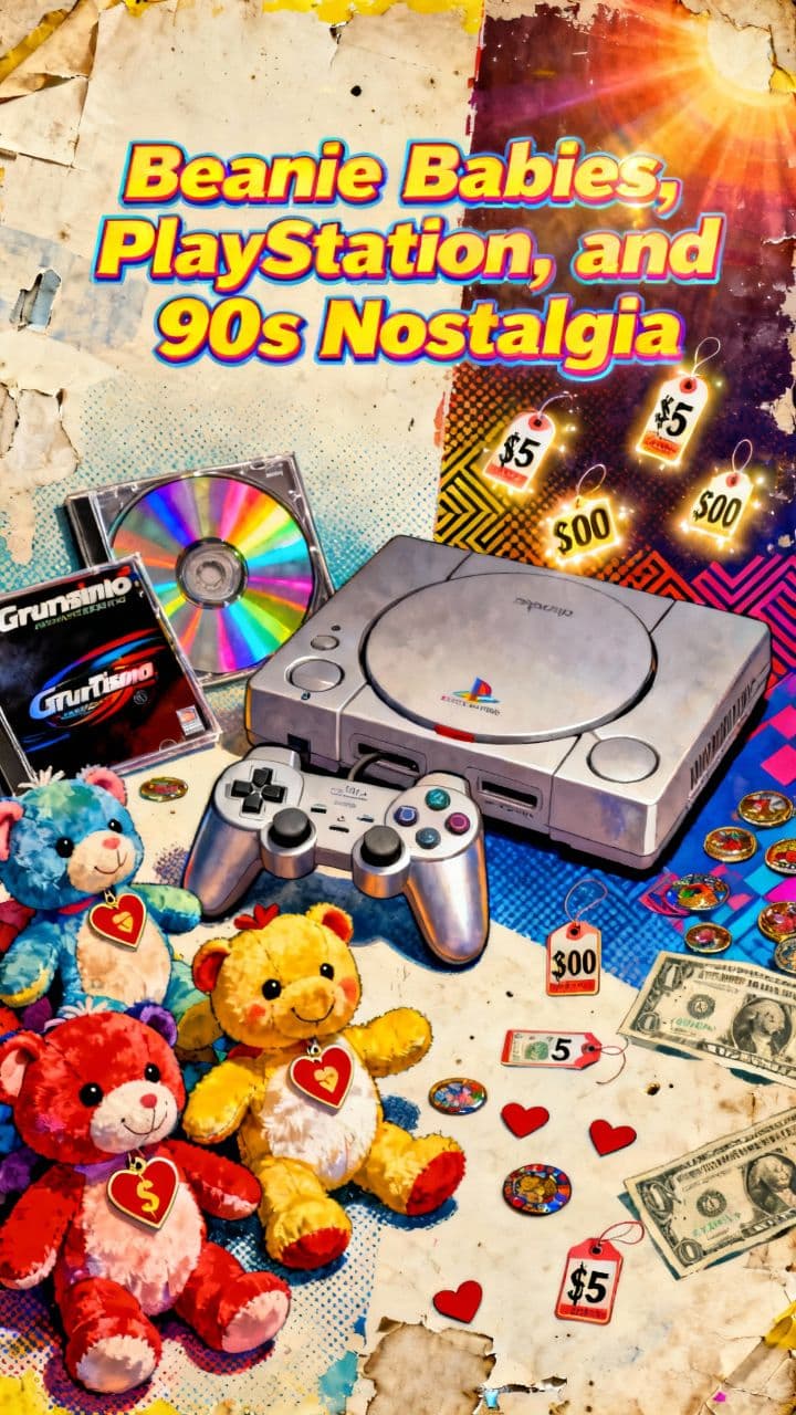 Beanie Babies, PlayStation, and 90s Nostalgia