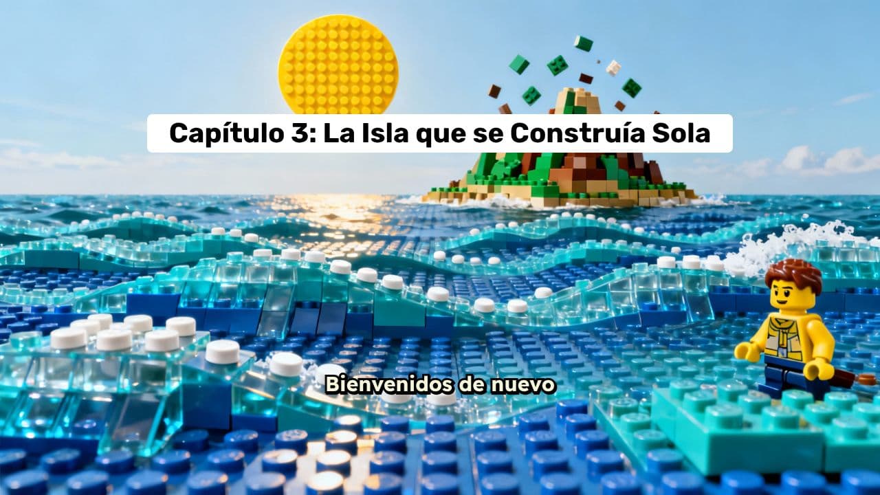 Capisebas en el Mundo LEGO: La Isla que se Construía Sola