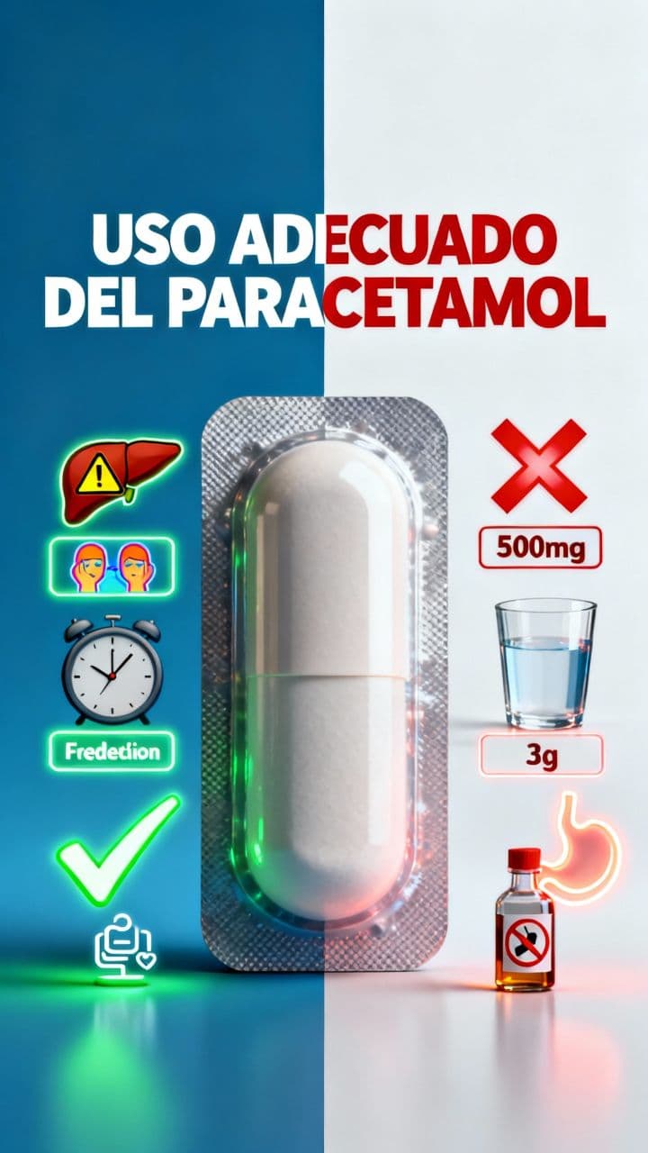 Uso adecuado del paracetamol