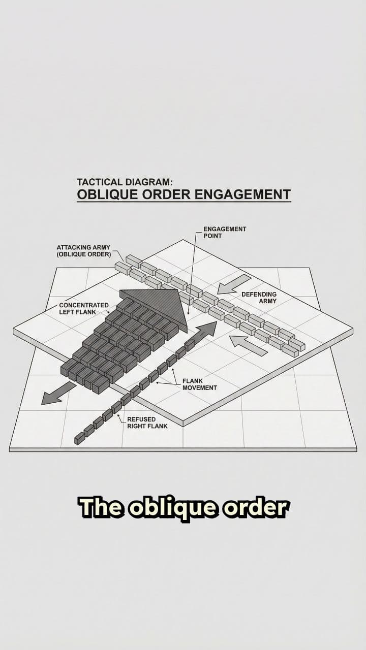 Oblique Order in Military Tactics