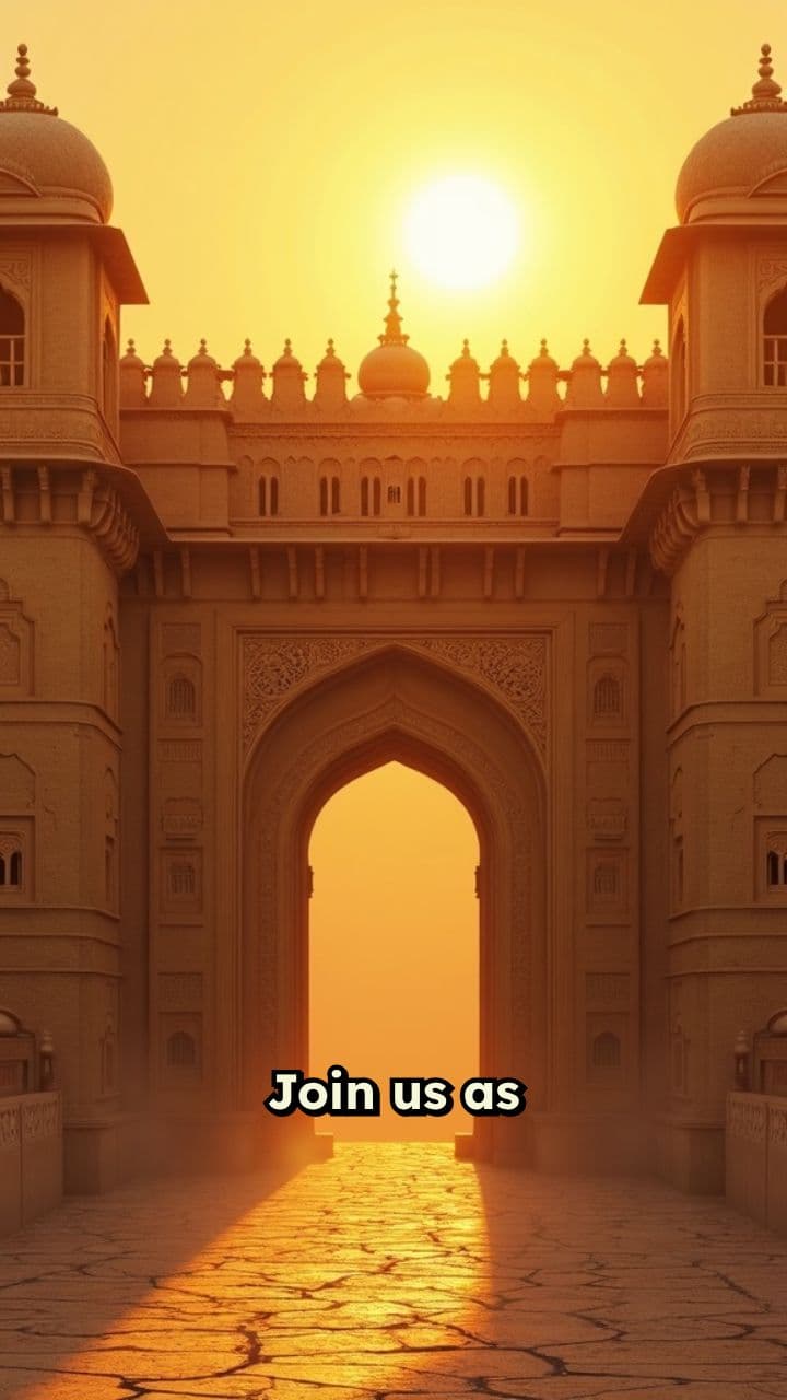 Royal Rajasthani Celebration Invitation