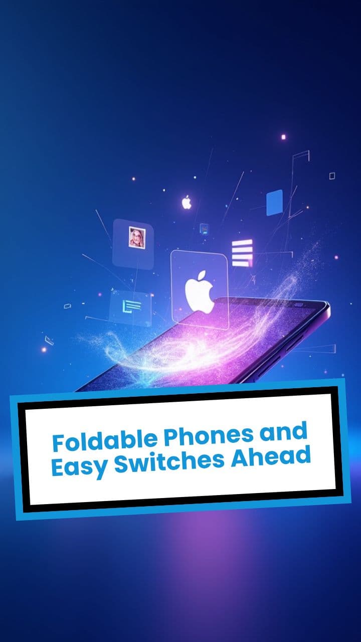 Foldable Phones and Easy Switches Ahead