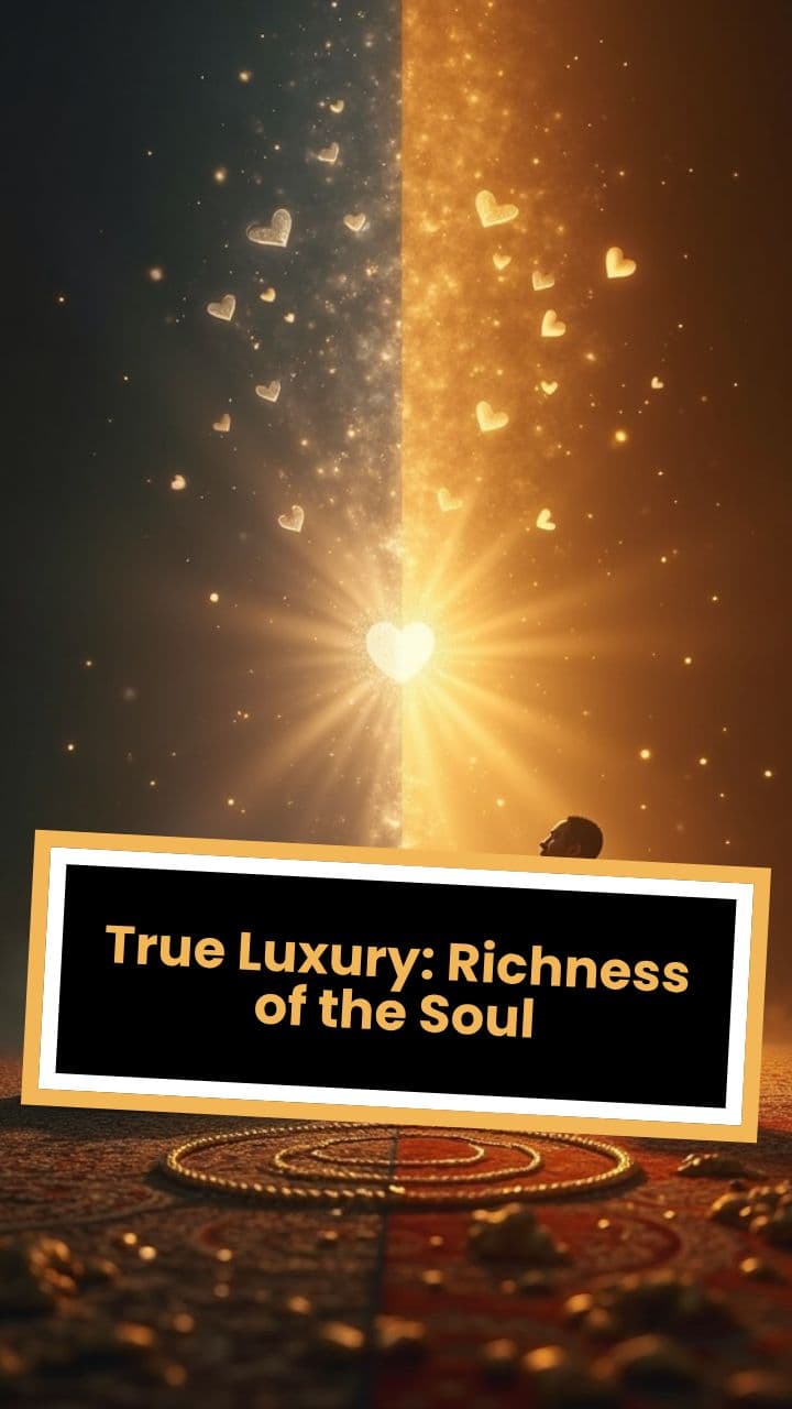 True Luxury: Richness of the Soul