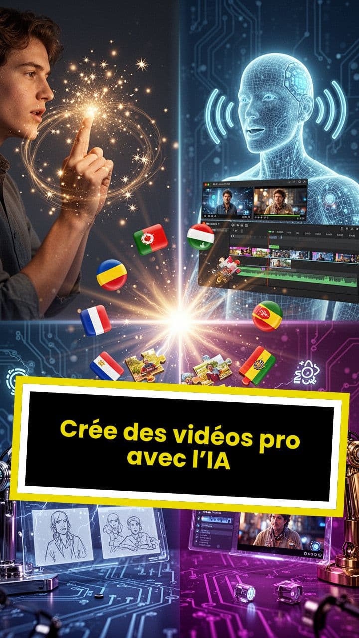 Crée des vidéos pro avec l’IA