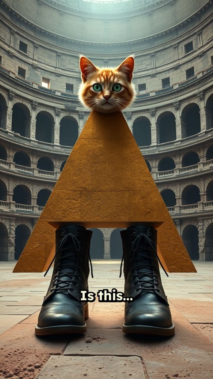 Pyramid Cat Brainrot