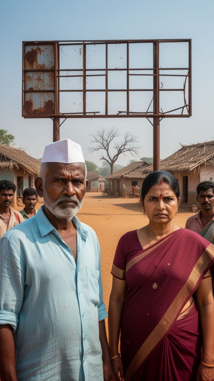 नाव नको, काम हवं, विकास हवा