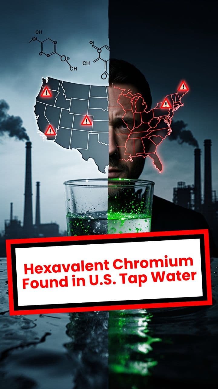Hexavalent Chromium Found in U.S. Tap Water