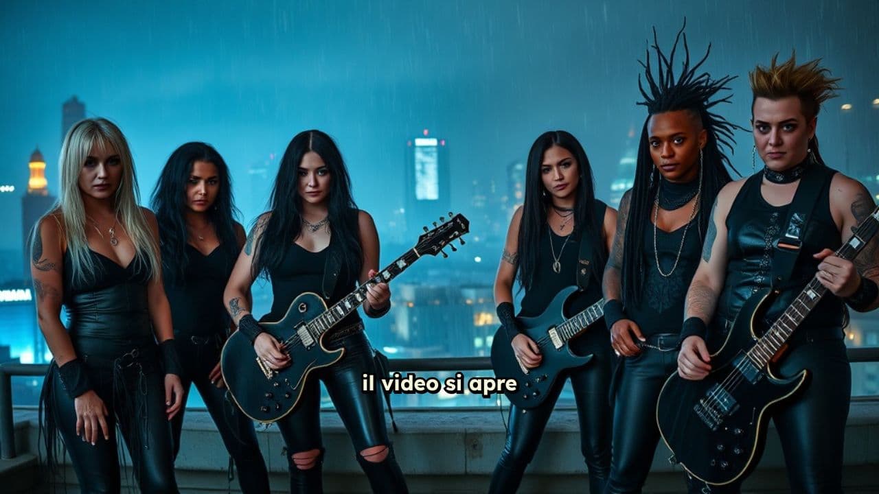 Rock sotto la pioggia a Berlino