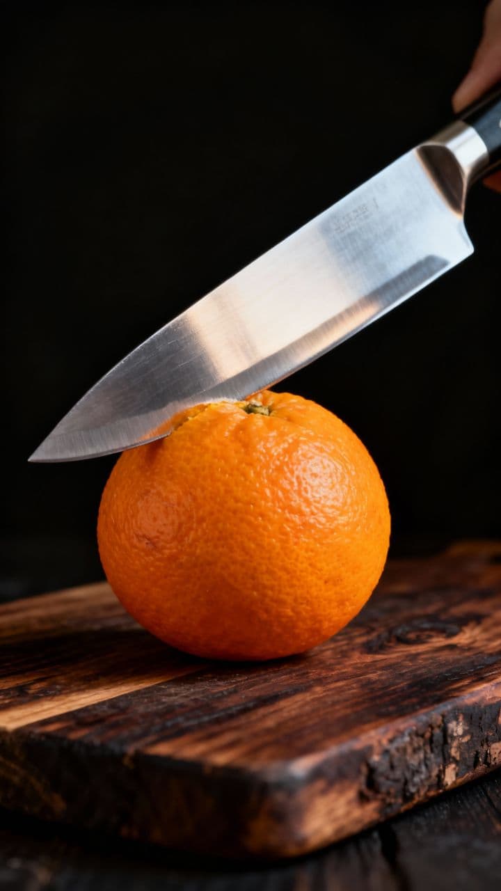ASMR Cutting Orange