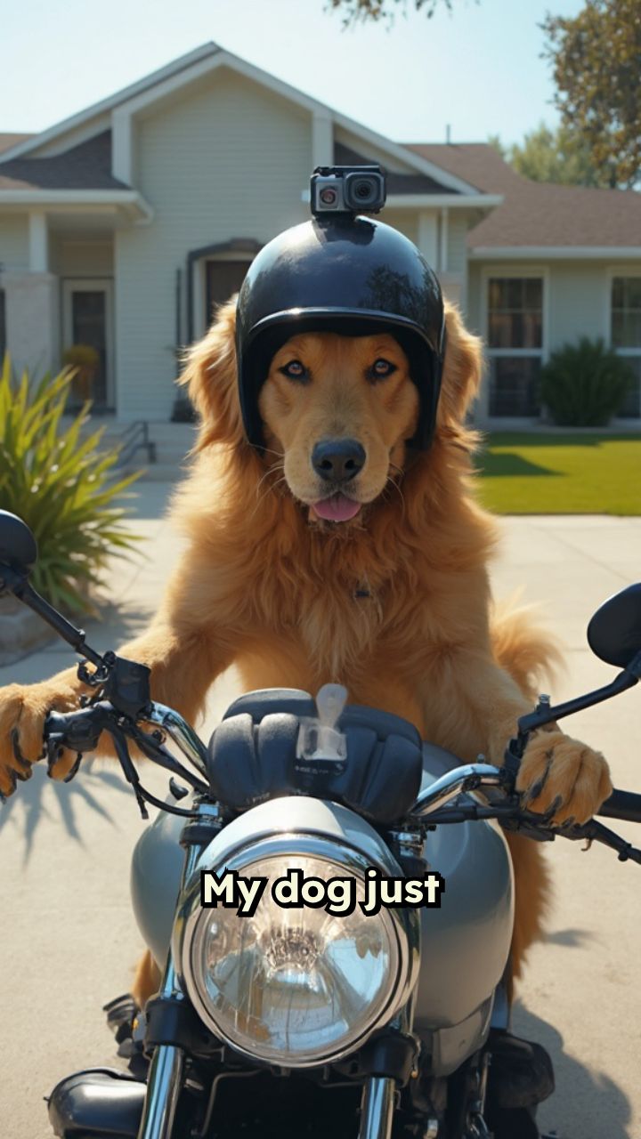 My Dog, The Motovlogger