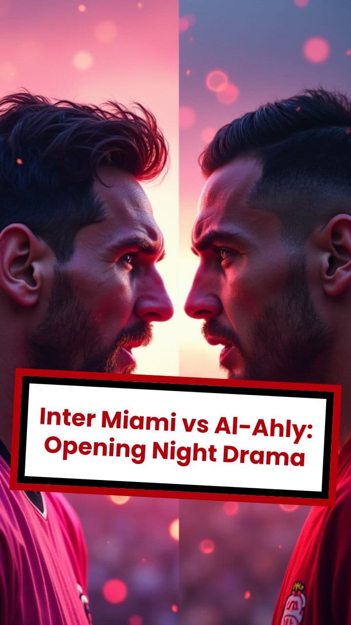 Inter Miami vs Al-Ahly: Opening Night Drama