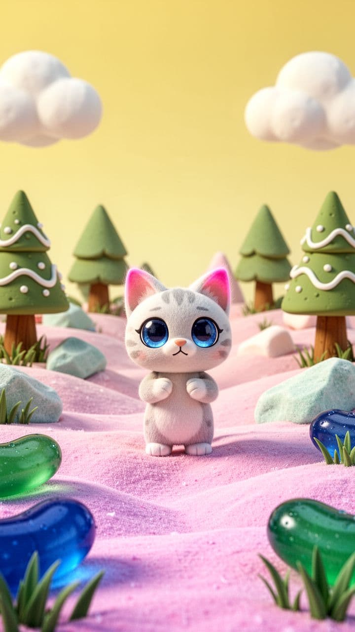 Chibi Kitten Dance Party