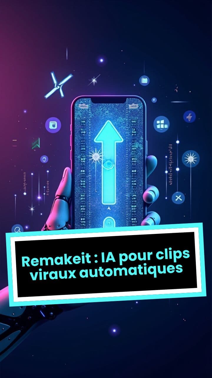 Remakeit : IA pour clips viraux automatiques