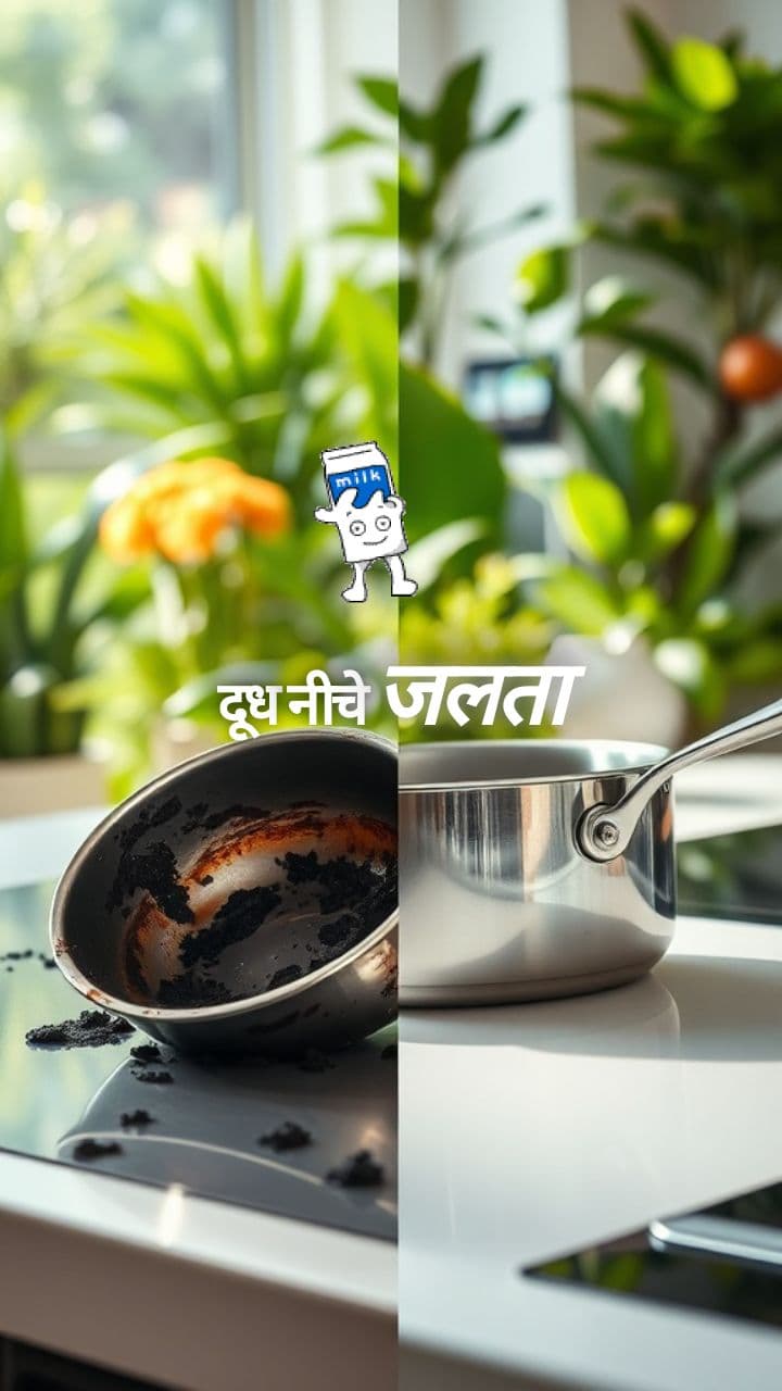 Zero Sticking Milk Hack