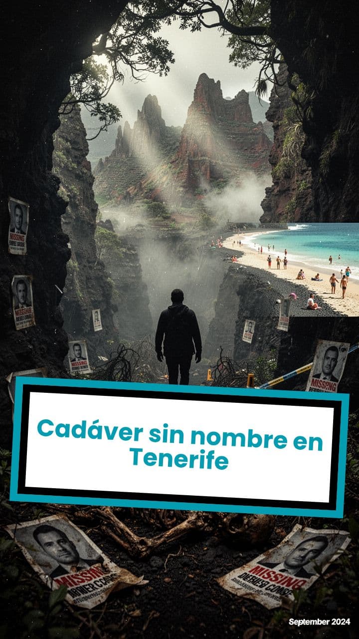Cadáver sin nombre en Tenerife