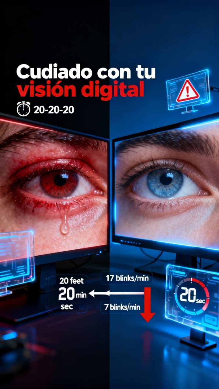 Cuidado con tu visión digital