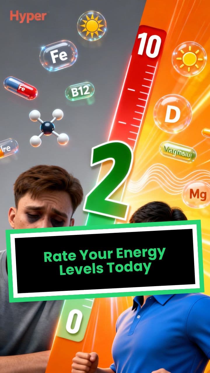 Rate Your Energy Levels Today