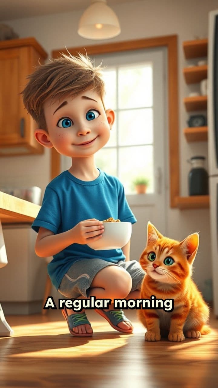 Flying to School: A New Morning Routine