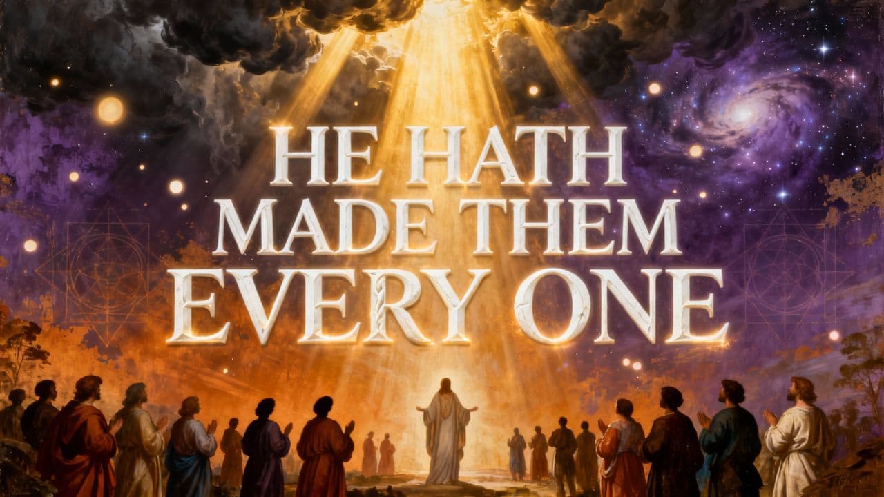 He Hath Made Them Every One