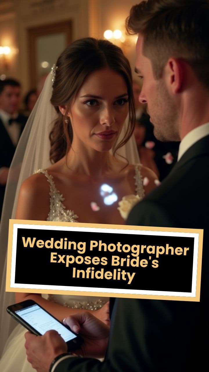 Wedding Photographer Exposes Bride's Infidelity