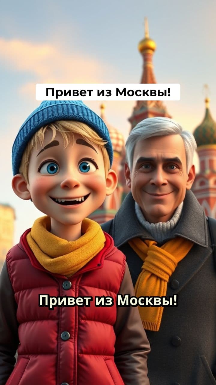 A Family Adventure in Moscow