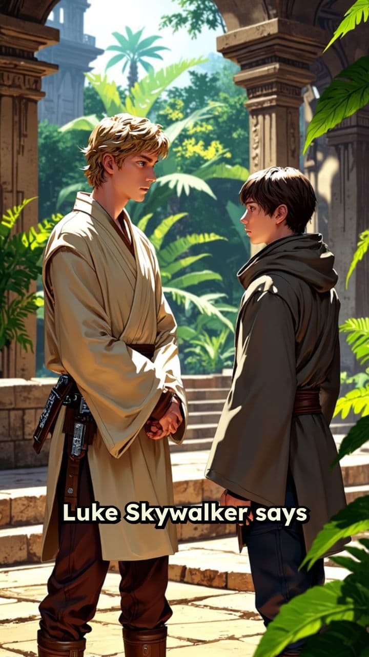 Luke's Jedi Encouragement to Matthias