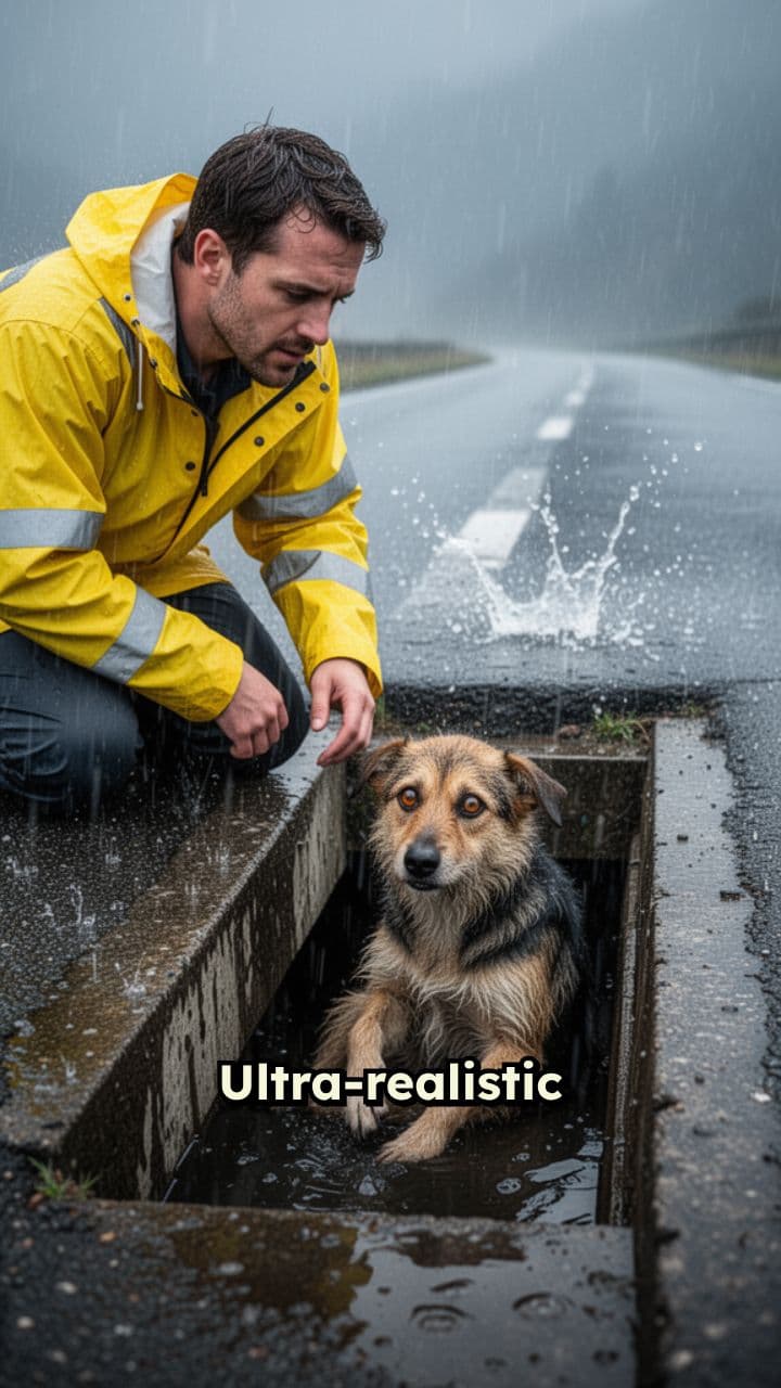 Rescue in the Rain Drain