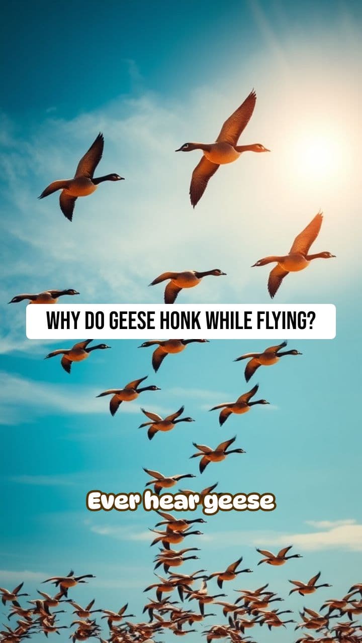 Why Geese Honk While Flying? | RapidSmartFacts