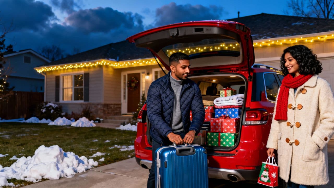 Christmas Eve Lights in Chilliwack