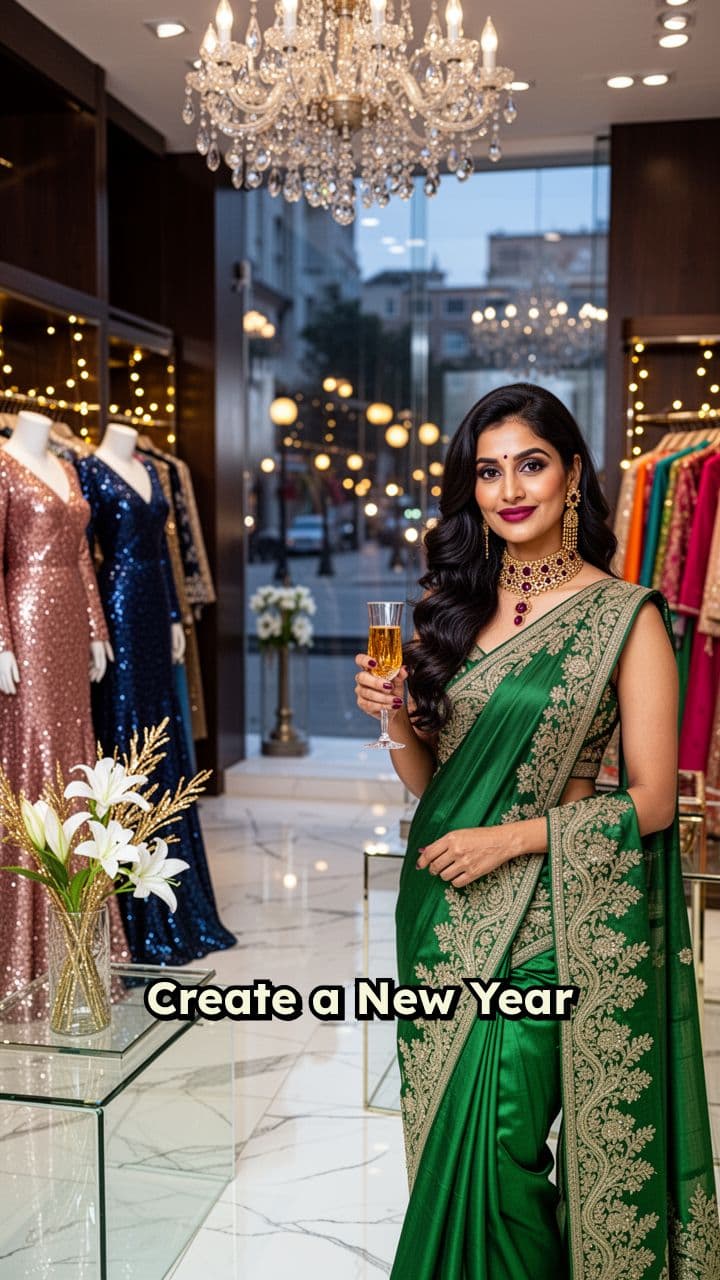 New Year Wishes from Sudha's Fashion Trends