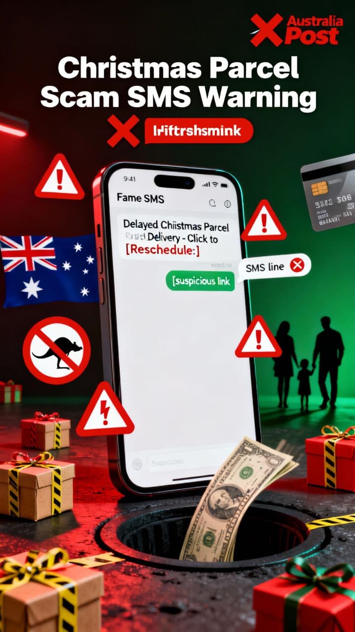 Christmas Parcel Scam SMS Warning