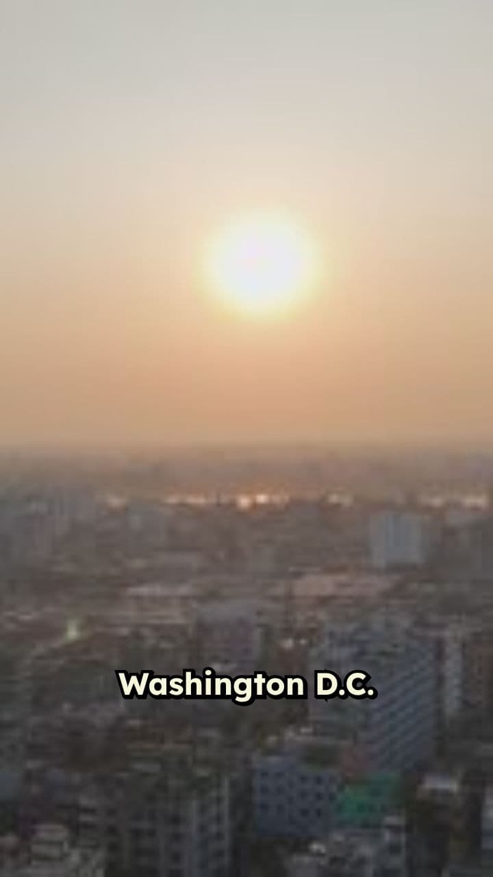 Inauguration Dawn in Washington D.C.