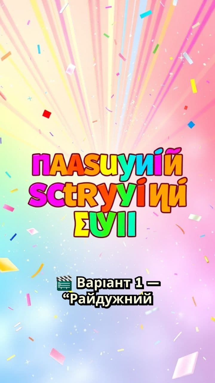 Райдужний Буба з сюрпризом