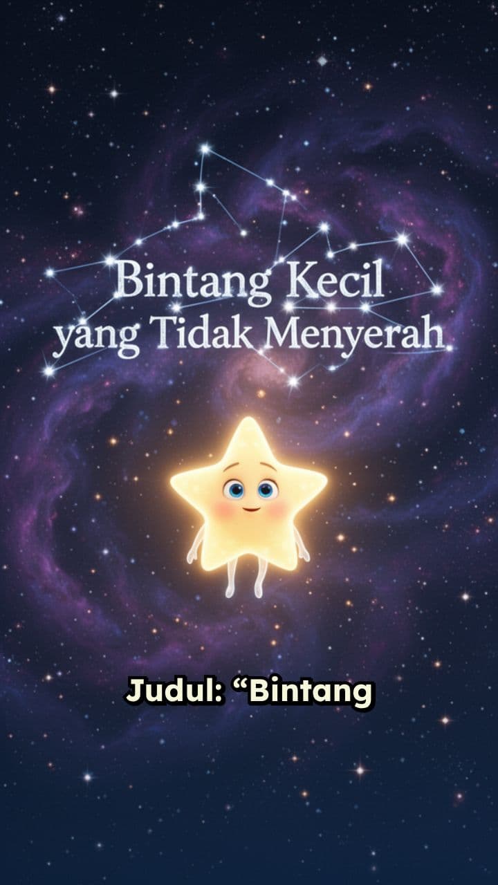 Cahaya Kecil Penuh Harapan