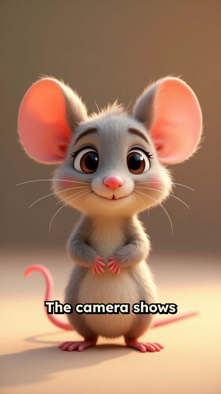 Tiger-Striped Mouse in a Jungle Adventure