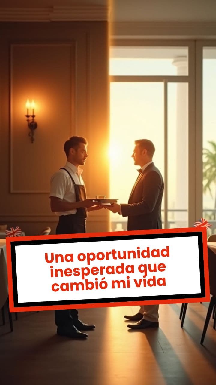 Una oportunidad inesperada que cambió mi vida
