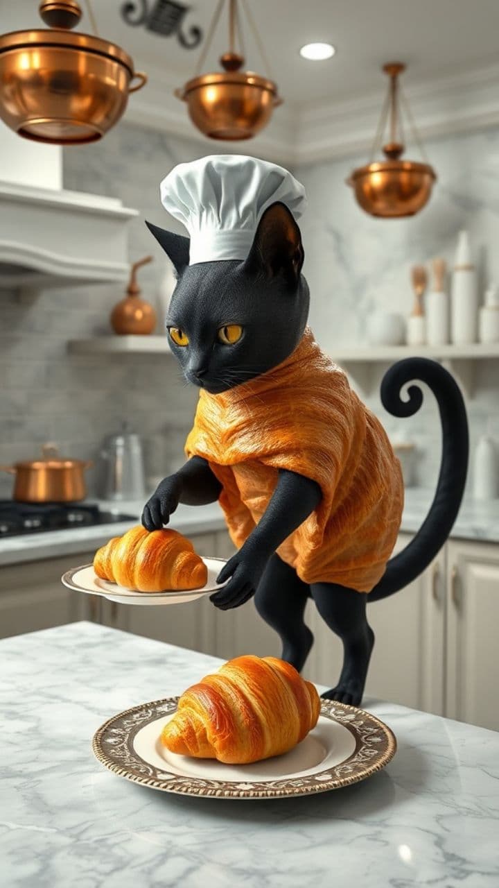 Croissanto Gatto: The Epicurean Enigma