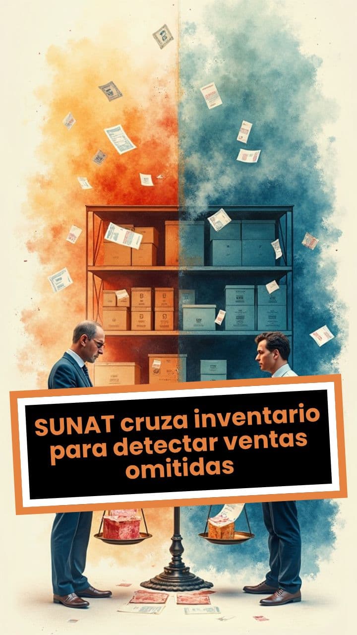 SUNAT cruza inventario para detectar ventas omitidas