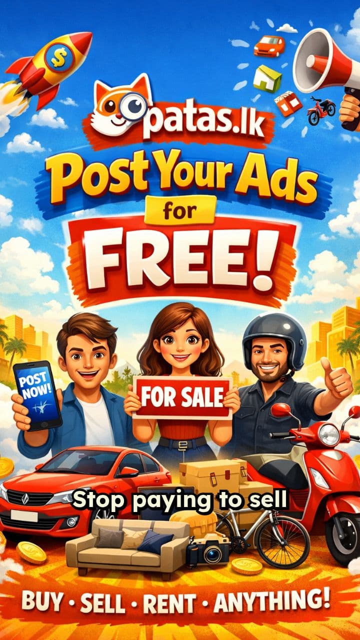 Sell Anything Free on Patas.lk